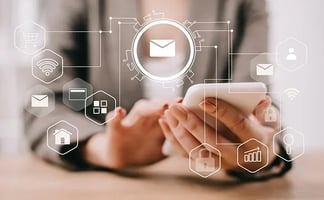 Mobile access to website image