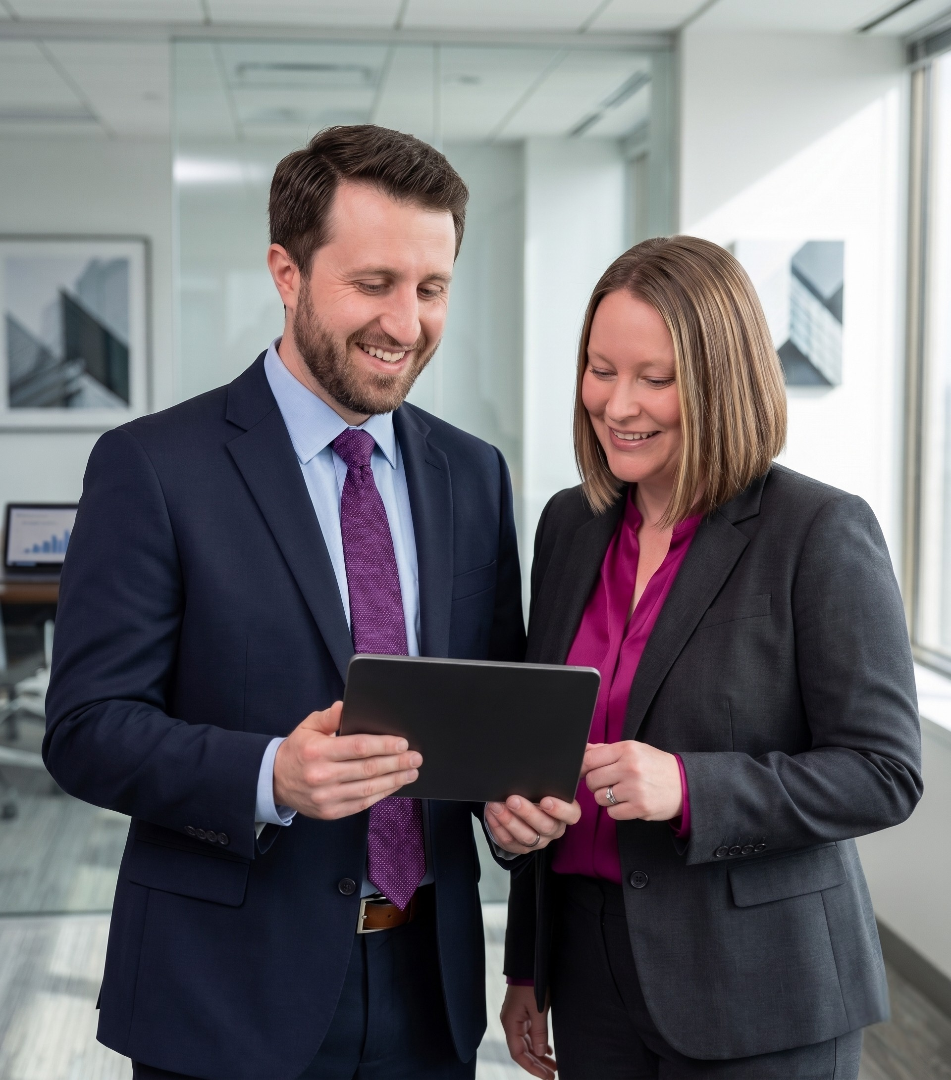 Scott and Julia Callahan, co-founders of AdTik